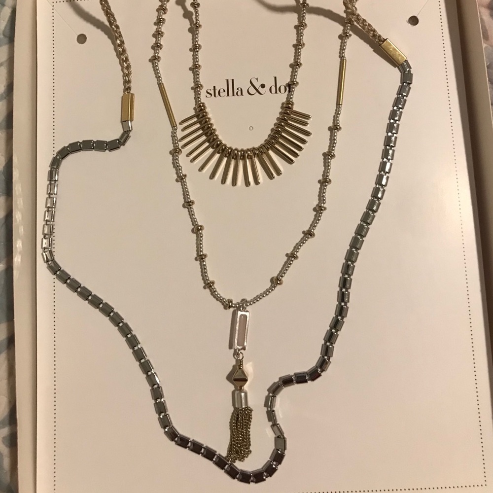 Stella & Dot Riad Layering Necklace